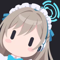 Grokbot-style chibi avatar with a maid headdress